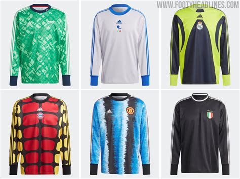 Kit Leak: New adidas goalkeeper kits for elite clubs released 